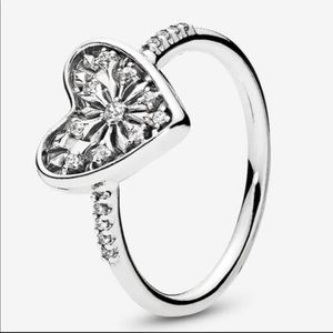 Heart of winter pandora ring